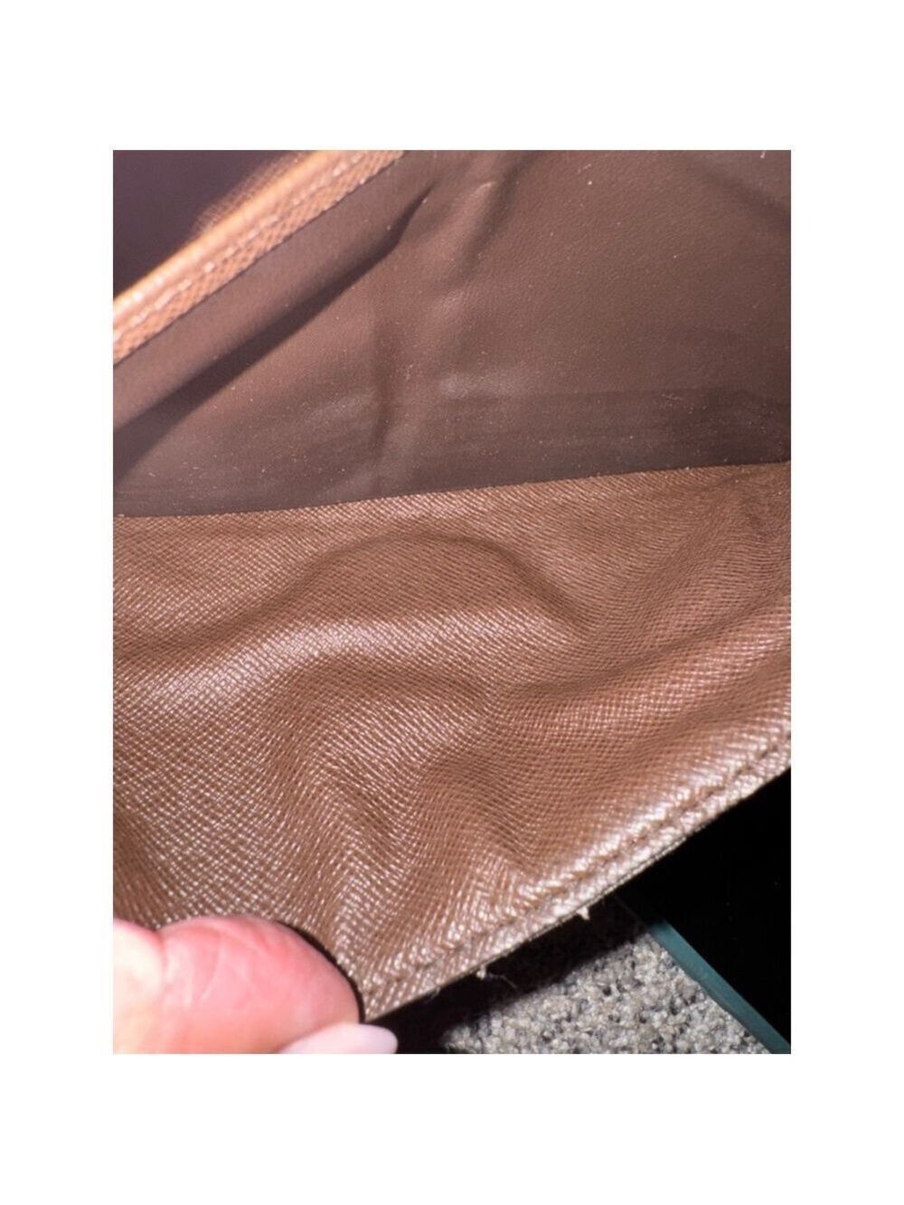 Louis Vuitton Damier Ebene Long Wallet Push Lock Clutch Style Brown Checkered - Picture 16 of 16